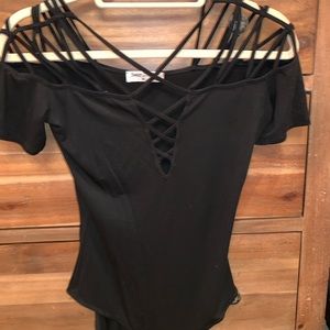 NWOT Black bodysuit